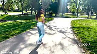 Valentina wets jeans three times at fortress park