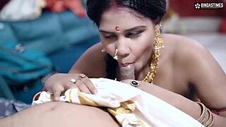 Tamil housewife's intense pleasure from hard fucking and pussy cumshot, hindi audio