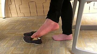 Candid Feet Captured Discreetly