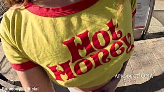 Valentina wets jeans three times at fortress park