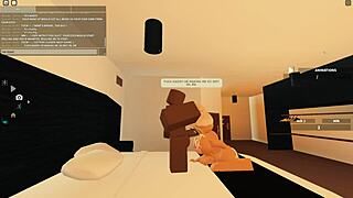 Rough Riding On Big Black Cock In Roblox Porn