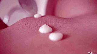 good morning - elizabeth l and nicolette a lick pussy in kitchen