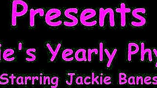 Jackie banes gets yearly gyno exam by nurse lilith rose caught on hidden camera girlsgonegyno reup