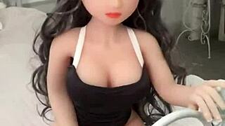 125cm cute sex doll harriet for easy fucking