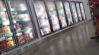 Candid Ass Sundress: Raw Hidden Camera Shot of Big Tits and Ass