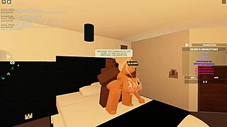 Rough Riding On Big Black Cock In Roblox Porn