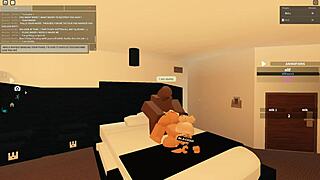 Rough Riding On Big Black Cock In Roblox Porn