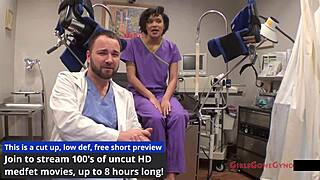 Jackie banes gets yearly gyno exam by nurse lilith rose caught on hidden camera girlsgonegyno reup