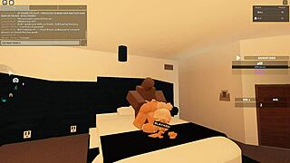 Rough Riding On Big Black Cock In Roblox Porn