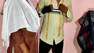 Desi Bhabhi Got Fucked By Dress Tailor After Accidental Touch
