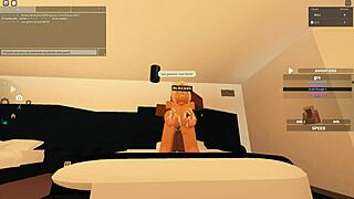 Rough Riding On Big Black Cock In Roblox Porn