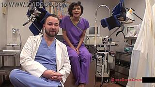 Jackie banes gets yearly gyno exam by nurse lilith rose caught on hidden camera girlsgonegyno reup
