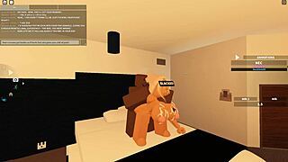 Rough Riding On Big Black Cock In Roblox Porn