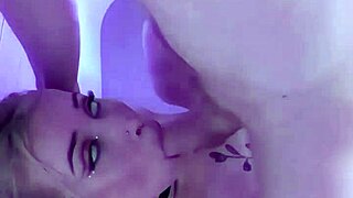 Roommate catches glimpse of massive cock and turns into dripping submissive slut craving rough domination