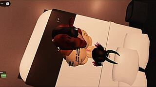 White whore gets her big ass destroyed intensely and roughly by deepthroat