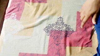 Bhabhi's tight anal virgin fuck in doggy