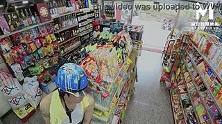 Modelmedia Asia features sex at work with clerk