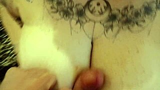 Big Tits Italian Cumshot on Horny Amateur