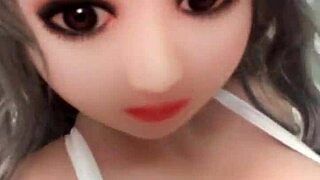 125cm cute sex doll harriet for easy fucking