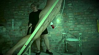 dominatrix mistress aprils special bed for slave torment