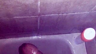 Jerking My Dick In Shower Feels So Intense And Pleasurable