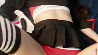 Deixo Meu Vizinho Brincar Com Meu Cuzinho Enquanto Estou de Catgirl