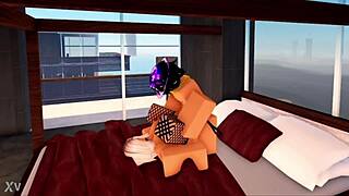 Blonde roblox model sophie makes her return and has fun with her headless manager 😄