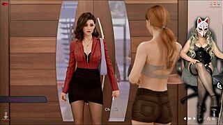 ms denvers plays naughty game in stockings outdoors