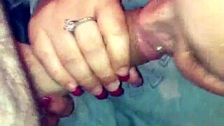 does this teen slut suck and swallow like a pro?
