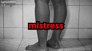 Worship ditaya's feet in bdsm domination