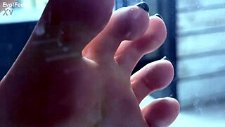 Miss bimby intensely teases with her stilettos, dominating the pov scene