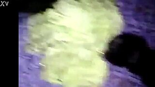 A shemale pulls aside panties to fuck the cholita.