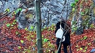 Mountain getaway adventures best by laura quest s01 e03, stripping and teasing outdoors