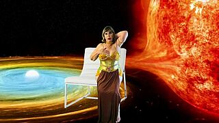 Slave Princess Leia Mind Fucked Darth Vader Creampie!