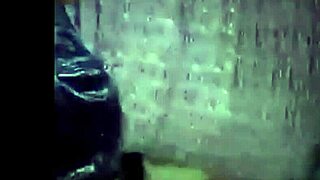 A shemale pulls aside panties to fuck the cholita.