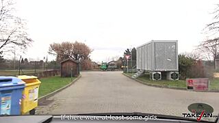 Takevan pussy cum cover for glassed blonde teacher at lunch break