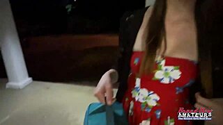 petite busty cloe sucks a cock and gets her wet pussy deeply drilled