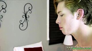 Mixed teen 18+ male masturbates, nothing stops their gay fucking