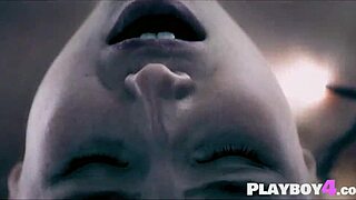 Two sexy lesbian milfs fingering and licking pussies.