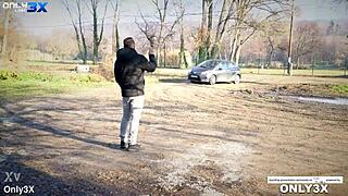 Darcia Lee Swallows Cum on Tits