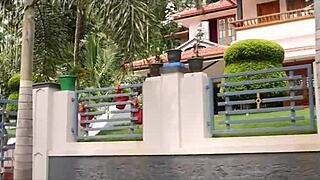 just for the weekend? stepmom teases with striptease