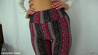 Anabelle Pync Teases in Kitty Panties