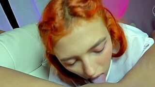 My friend finishes licking my pussy in sensual garage domination.