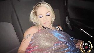 Rome major fucks stunning blonde nympho in the car
