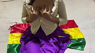 joven cholita 18 a�itos enga�a a su marido mientras este se fue a la mina ay mi amor que rico dame mas duro grita de placer