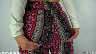 Anabelle Pync Teases in Kitty Panties