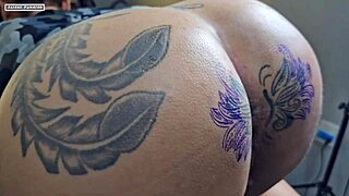 i modified the tattoo around my ass and now it's bigger than before