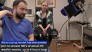 the doctors olympic failure - ava siren spreading in hospital fetish