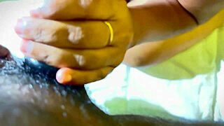 cuck in chastity cock cage watches 3 month pregnant wife and tantaly sex doll with bull