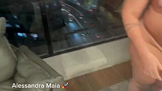 Intense Passion Watching Exhibitionist Neighbor Fuck